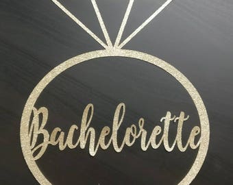 Bachelorette Party Decoration, Bachelorette Ring, Bachelorette Decor, Bachelorette Sign, Nashlorette Decorations