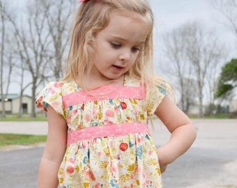 Toddler Easter dress - Girls Easter Outfit - toddler girls Easter outfit - girls clothes for Easter - Easter dress - girls spring dress