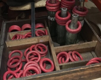 Vintage Carnival Ring Toss Rings