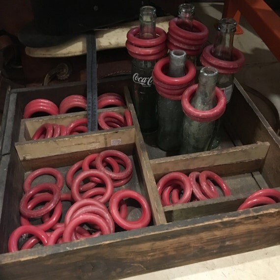 Vintage Carnival Ring Toss Rings