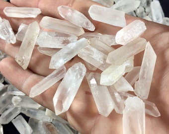 Small Quartz Point, Tiny Quartz Points, Quartz Crystal Points - Jewelry Making Points, Clear Quartz Point, Wire Wrapping, and More! GemCity