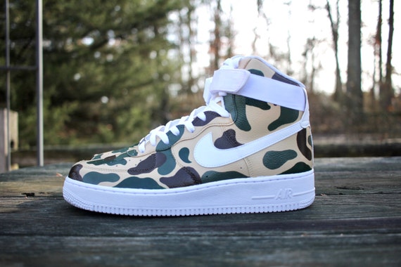 Camouflage Customized Air Force 1