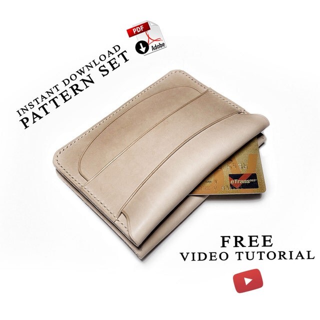 Leather craft pdf patterns and free video by AMleathercraft