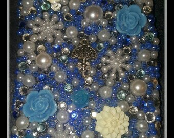 Swarovski crystal iphone 6 plus winter fall phone case