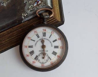 Montre Vintage Maxima NOS Avec Alarme - Mouvement AS 1930, Boîtier 37mm, Neuve Sans étiquette
