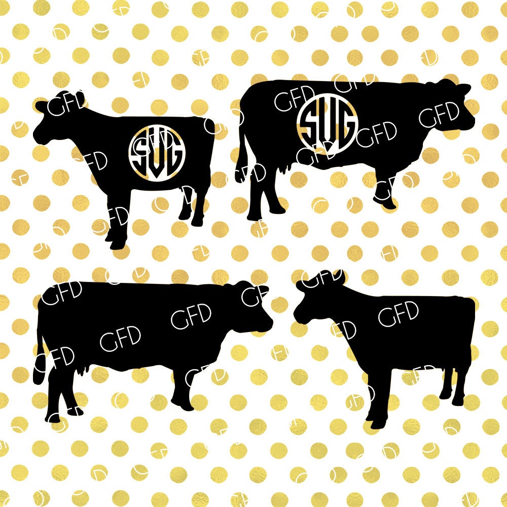 Download Free SVG Cut File - Cow face svg with bow Cute cow svg Cow ...