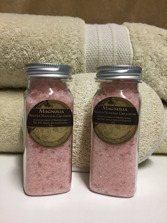 Items similar to All natural Bath Salts. Buy 2 4 oz bottles on Etsy