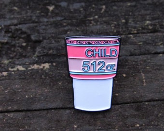 The Child Size - Enamel Pin - 1.25" Parks and Recreation pin, A real Bargain at 1.29
