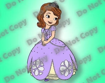 Download Sofia the first svg | Etsy