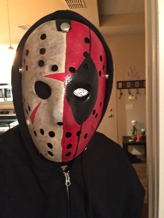 Jason vs Deadpool Custom Hockey Mask
