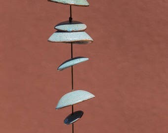 Ceramic Wind Chimes - Approximately 4 Feet