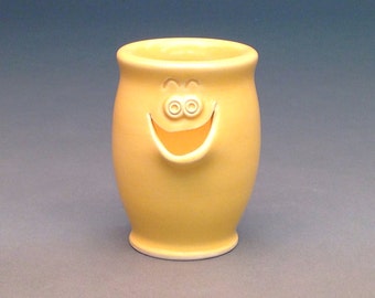 Yellow, Egg Separator, Ceramic Egg Separator, Pottery Egg Separator, Egg Separator, Handmade Egg Separator