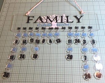 Family Birthday Board