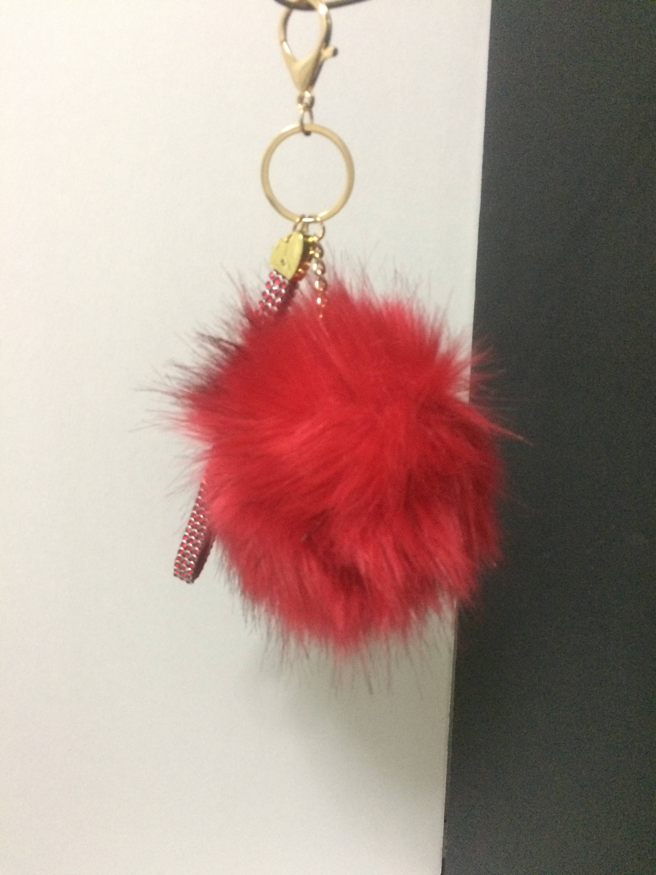 keychain pom large pom fur Keychain Pom Faux Large Fur Purse Faux pom Fur Fur Faux