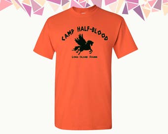 Camp Half Blood T shirt Percy Jackson Men's shirt Shirts Puf Life T-shirts T Shirt Tshirts Mens T Shirts Mens Shirts Mens Tees Gift For Him