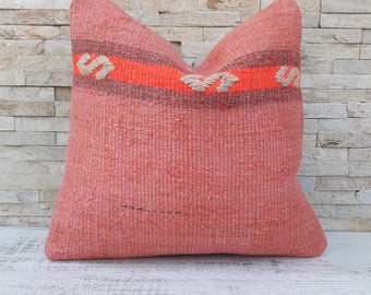 Kilim pillow, Kilim pillow cover, Boho pillow, Home living, Wintage pillow, Home design, Decorative pillow, Turkish pillow, Kilim cushion