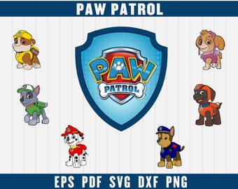free paw patrol svg files