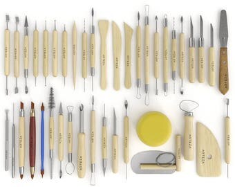 Arteza Pottery & Clay Sculpting Tools (Set of 42)