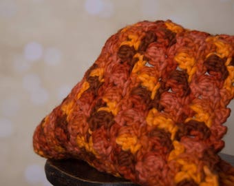 Orange layering blanket