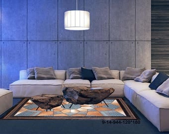 Modern Rug,Cowhide & kilim Rug Handmade9-14944-120*180