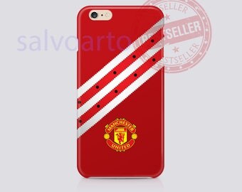 Adidas Luxury Red MU iPhone 6,7,Samsung S6,S7,S8