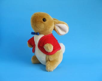 vintage peter rabbit stuffed animal