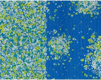 Nani Iro Kokka Japanese Fabric Fuwari fuwari - waterside poem - 50cm