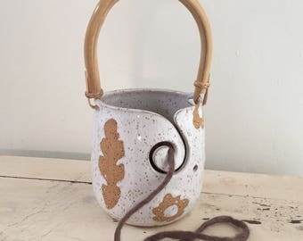 Yarn Bowl, yarn organizer, Knitting crochet