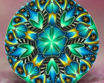 LARGE Polymer Clay Kaleidoscope Cane (16cc)