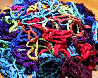 Jumbo Cotton Loops COLORS! Potholders sock loopers MADE in USA! Recycle! Weave rugs, hotpads, coasters, purses, mats.