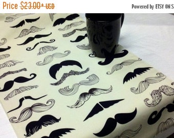Mustache tablecloth | Etsy