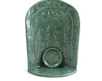 Gaia's Shrine Mother Earth Handmade Ceramic Pottery