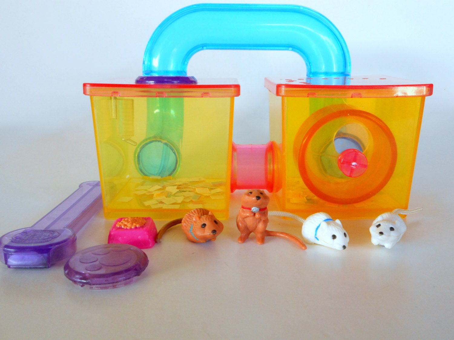 Vintage Littlest Pet Shop Jogging Gerbils with by 2bcre8iv on Etsy