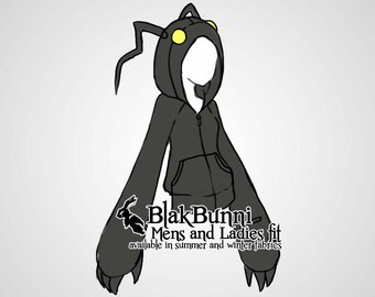 DESIGN ORDER - Kingdom hearts Heartless inspired cosplay hoodie