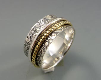 spinner rings silver rings silver jewelry fidget rings worry rings meditation - One Of A Kind Wedding Rings spinner rings silver rings silver jewelry fidget rings worry rings meditation - One Of A Kind Wedding Rings