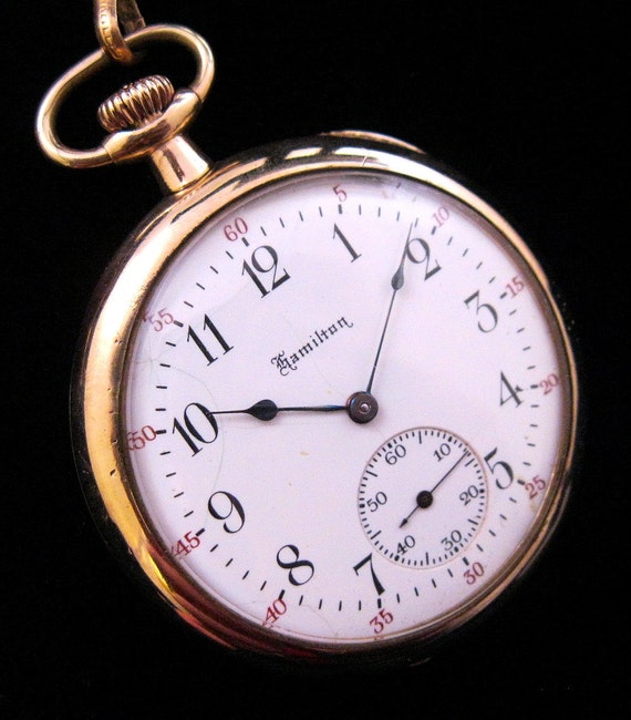 1921 hamilton pocket watch