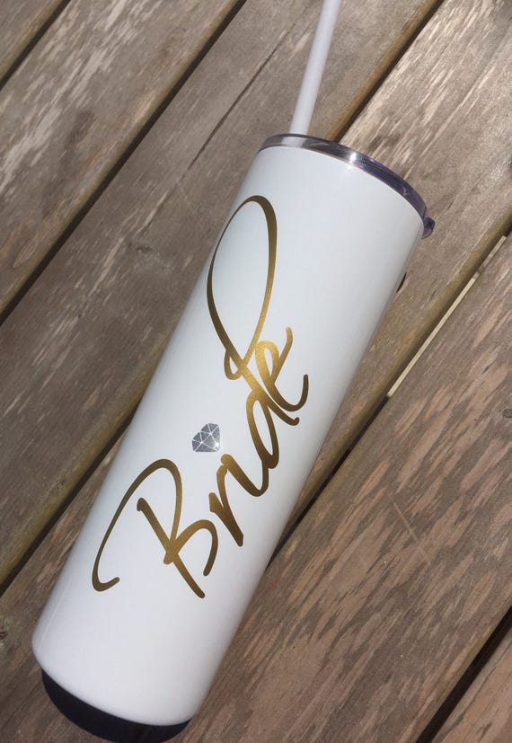 Personalized bridesmaid tumblers bride tumbler stainless