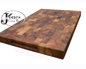 Acacia End Grain Cutting Board Butcher Block