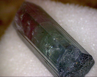 Beautiful Tri Color Watermelon Tourmaline crystal