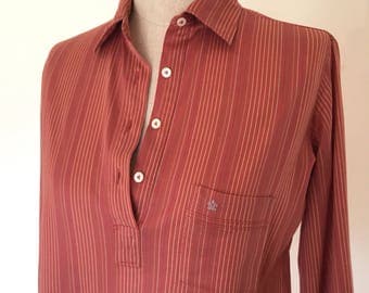 Vintage 70s Striped Knit Shirt