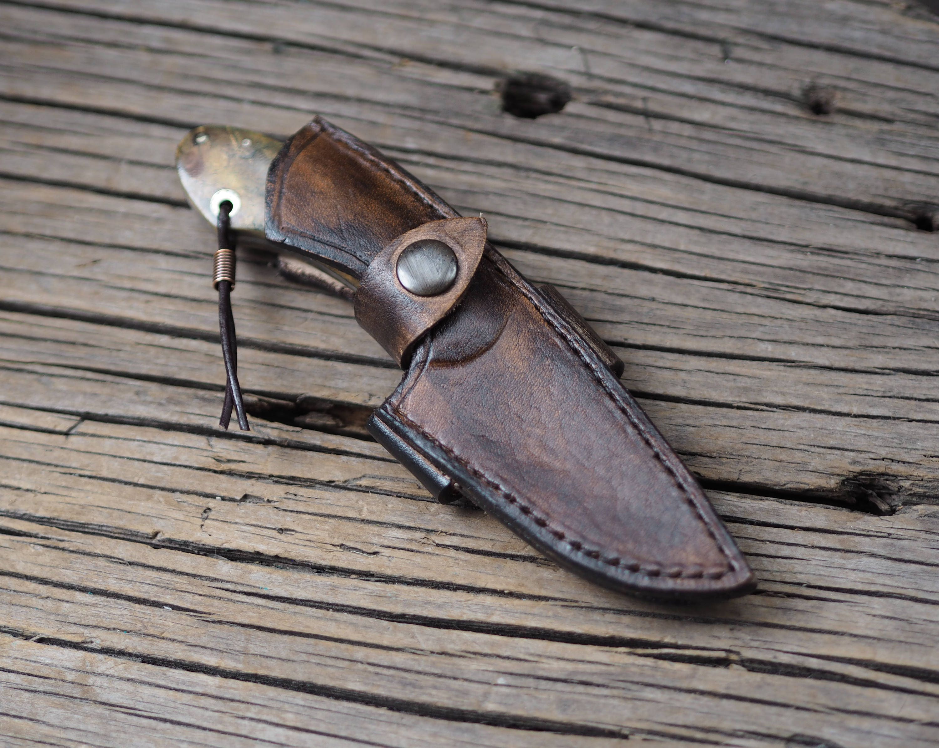 Custom fixed blade knife Custom EDC knife neck knife small