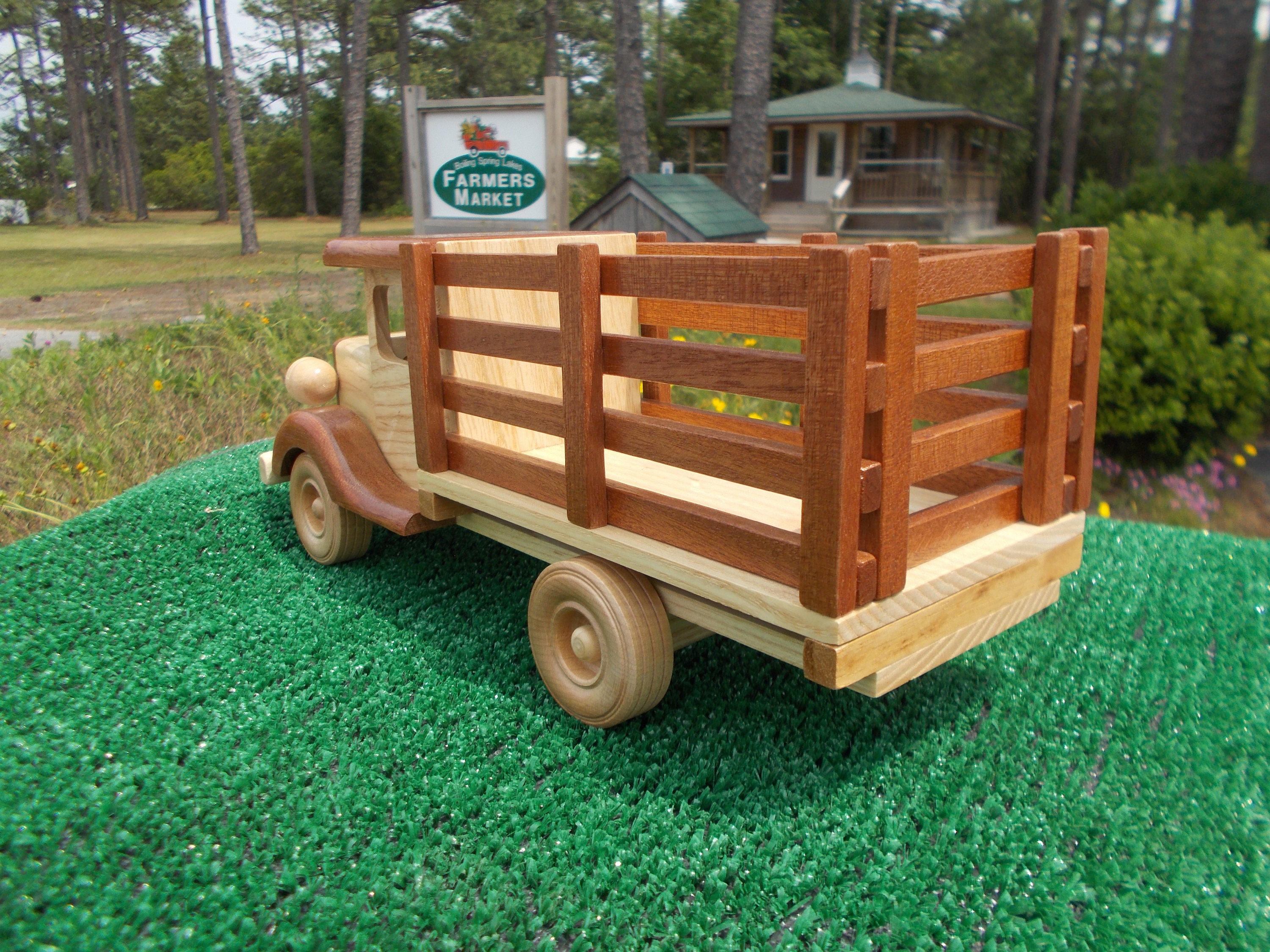 Wooden Stake Bed Truck farm truck