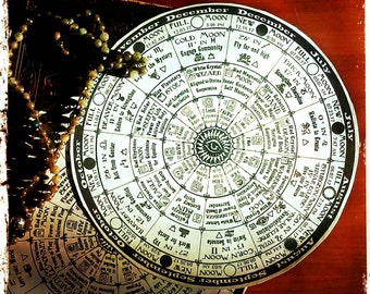 Cosmic Moon Calendar 2017 - New and Full Moon Astrology Wheel of the Year with Western Zodiac, Maya Tzolkin & 13 Moon Dreamspell all in one!