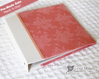 Baby Memory Book - Basic 1st Year - Floral in Blush