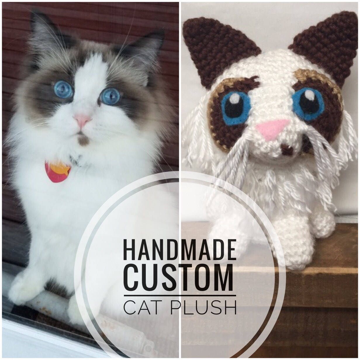 custom cat plush