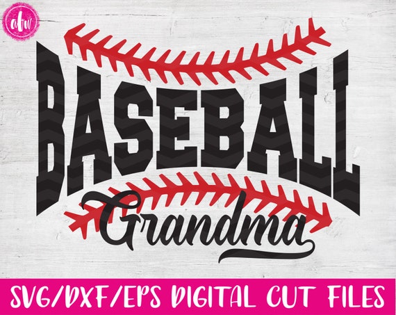 Download Baseball Grandma SVG DXF EPS Cut File Sports Grandma