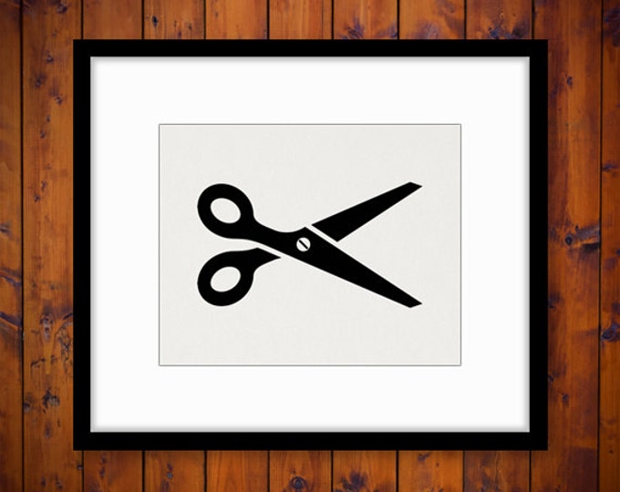 Scissors Image Printable Download Scissors School Education Icon Graphic Digital Vintage Clip Art Jpg Png Eps HQ 300dpi No.4365