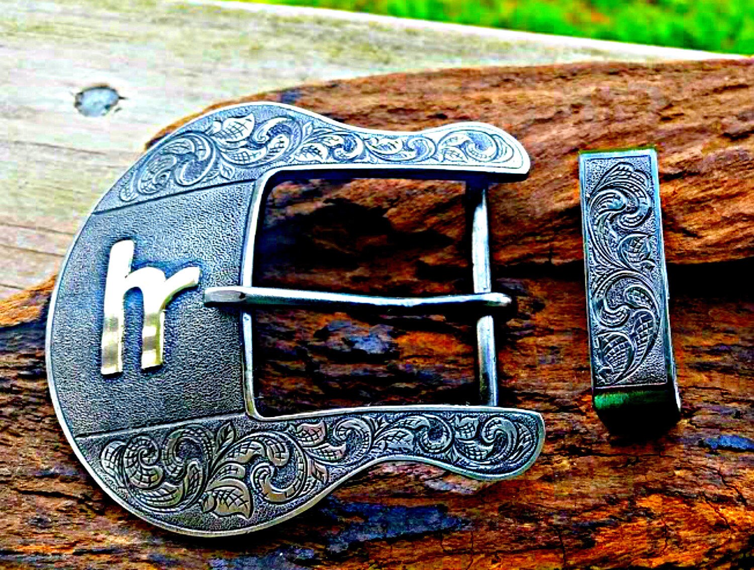 Ranger Belt Buckle Mens Custom Buckle by BluegrassEngraving