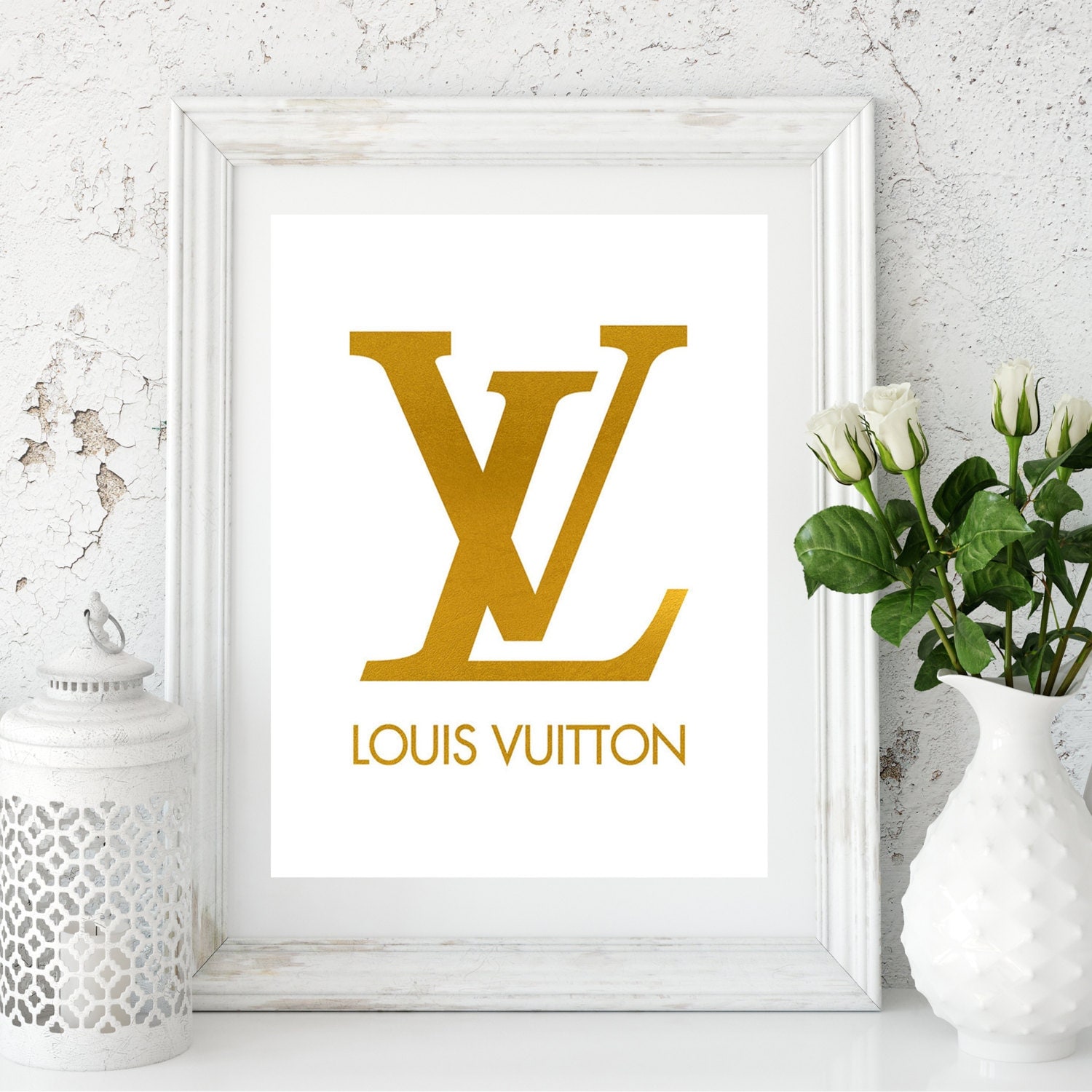 Louis Vuitton Logo Gold Louis Vuitton Logo Gold