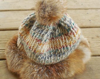 Mongolian fur hat | Etsy